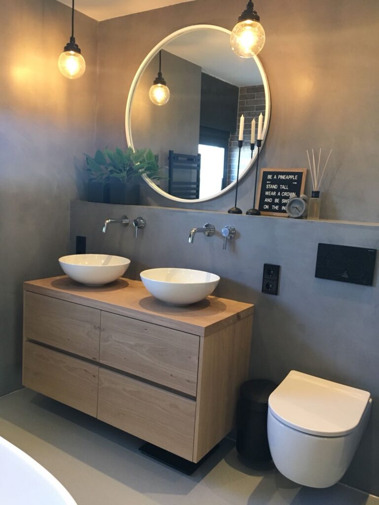 Badkamer verbouwen Amstelveen Modern badkamermeubel Amstelveen